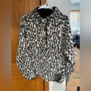 Maurices Black and White Patterned Jacket
